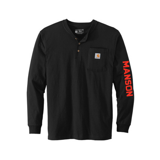 CARHARTT® LONG SLEEVE HENLEY T-SHIRT
