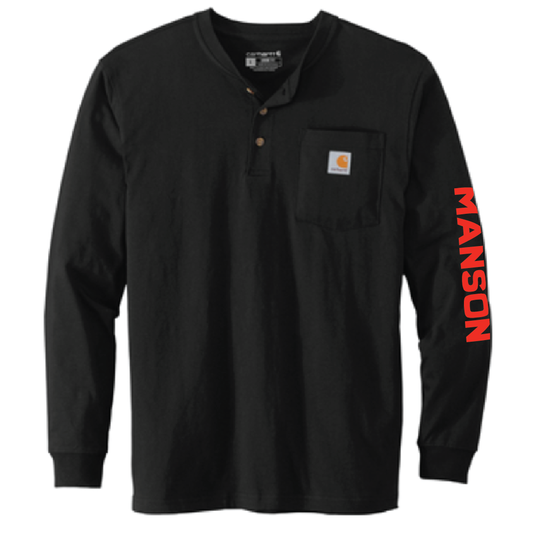 CARHARTT® LONG SLEEVE HENLEY T-SHIRT